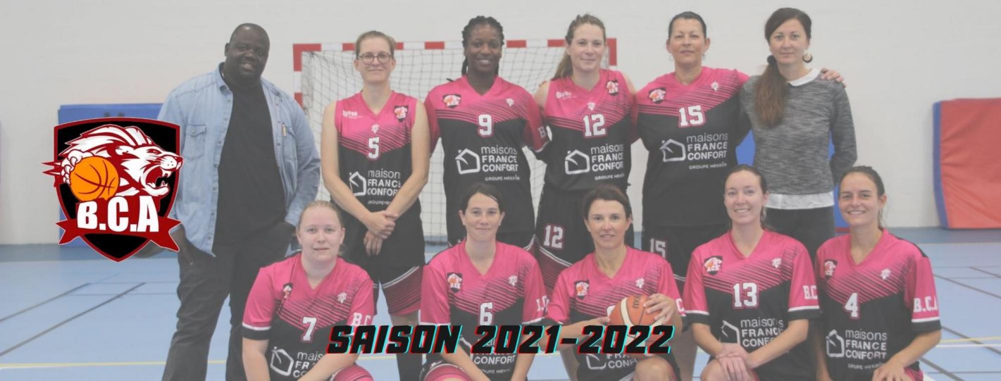 Seniors Féminines PRF - Basket Club Archepontain